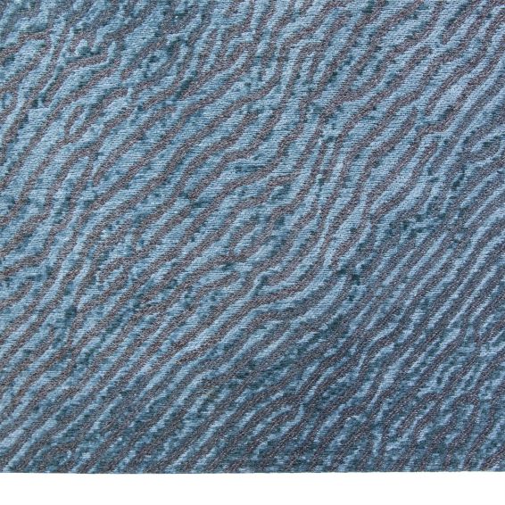 Louis De Poortere Designer Shores Rugs in 9132 Blue Nile