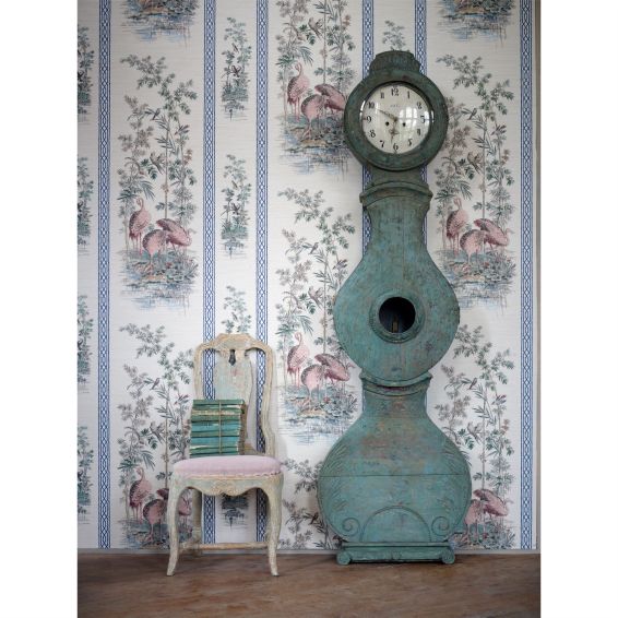 Storks & Thrushes Wallpaper 313032 by Zoffany in Tuscan