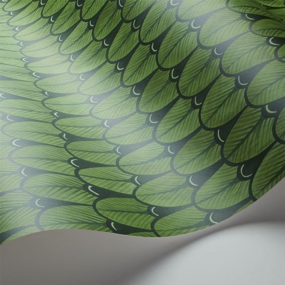 Narina Wallpaper 10045 by Cole & Son in Leaf Green