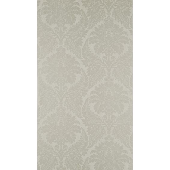 Malmaison Damask Wallpaper 311994 by Zoffany in Chalk Grey