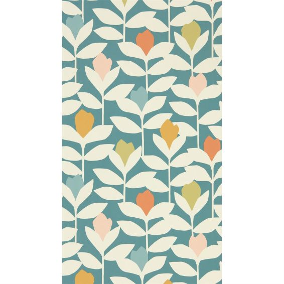 Padukka Wallpaper 112217 by Scion in Twilight Blue