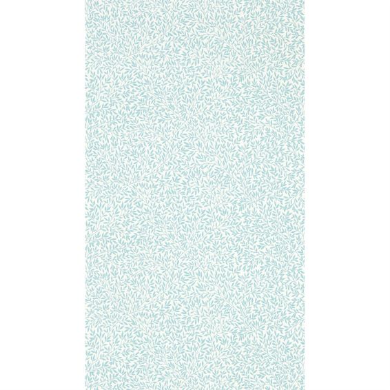 Standen Wallpaper 217067 by Morris & Co in Seaglass Blue