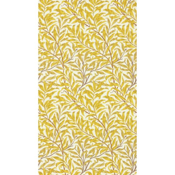 Willow Bough Wallpaper 217089 by Morris & Co in Summer Yellow
