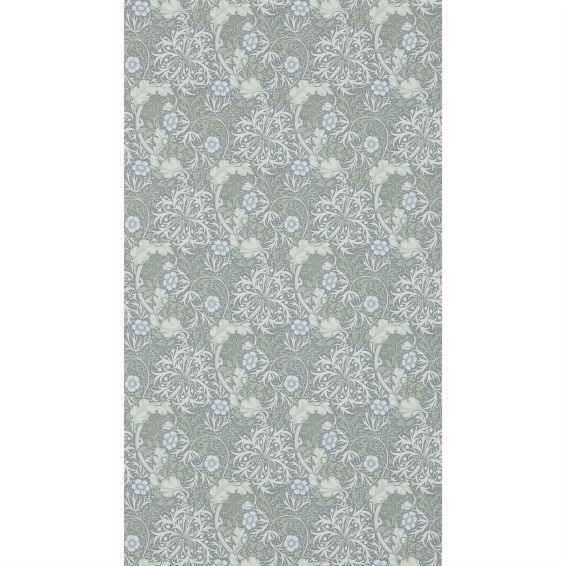 Seaweed Wallpaper 214715 by Morris & Co in Silver Ecru Beige