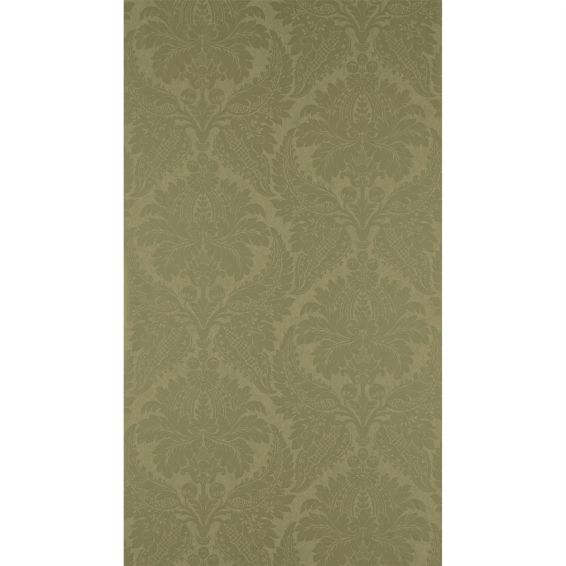 Malmaison Damask Wallpaper 311996 by Zoffany in Old Gold