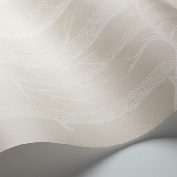 Woods Wallpaper 3010 by Cole & Son in Stone White