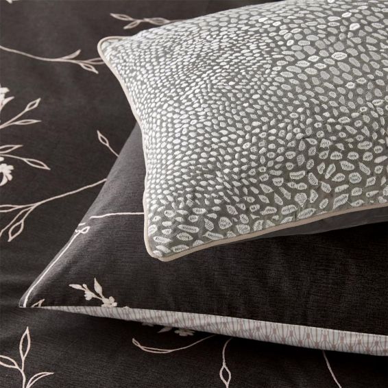 Glow Velvet Cushion by Nicole Scherzinger in Pink