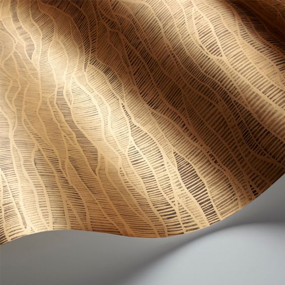 Meadow Wallpaper 13041 by Cole & Son in Bronze Soot