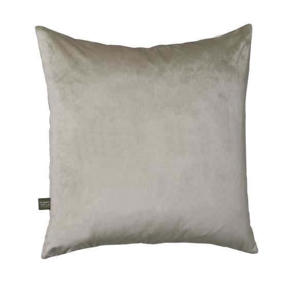 Halo Textured Geometric Cushion by Scatter Box in Taupe Grey