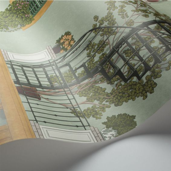 Alfaro Wallpaper 117 4012 by Cole & Son in Duck Egg Multi