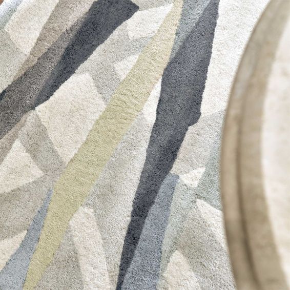 Diffinity Contemporary Wool Rugs 14001 Oyster by Harlequin