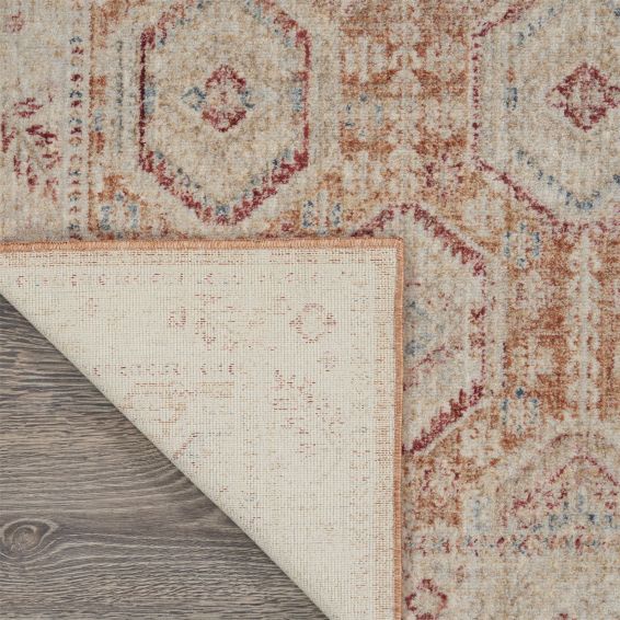 Homestead Hallway Runner Rugs HMS01 in Brick by Nourison