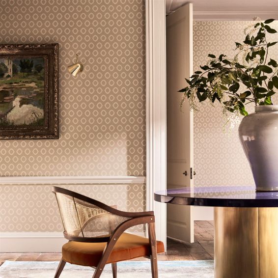 Talullah Plain Wallpaper 312963 by Zoffany in Antique Copper