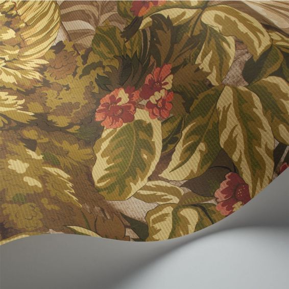 Hispalis Wallpaper 2005 by Cole & Son in Khaki