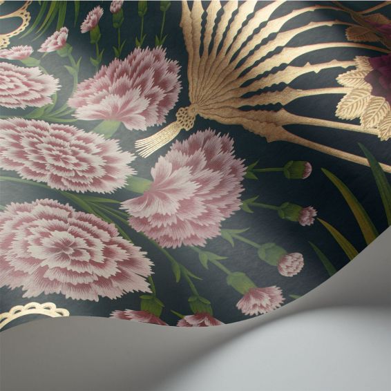 Flamenco Fan Wallpaper 14044 by Cole & Son in Magenta