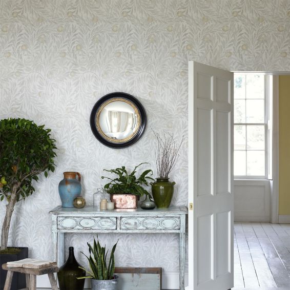 Orange Tree Wallpaper 216403 by Sanderson in Dove Grey