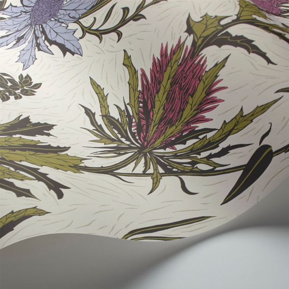 Thistle Wallpaper 14044 by Cole & Son in Lilac Cerise