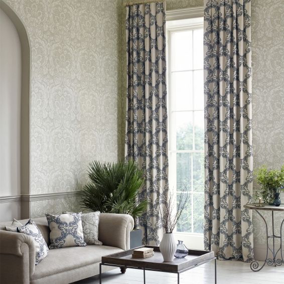 Courtney Wallpaper 216406 by Sanderson in Stone Beige