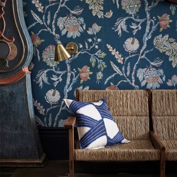 Copes Trail Wallpaper 312986 by Zoffany in Como Blue