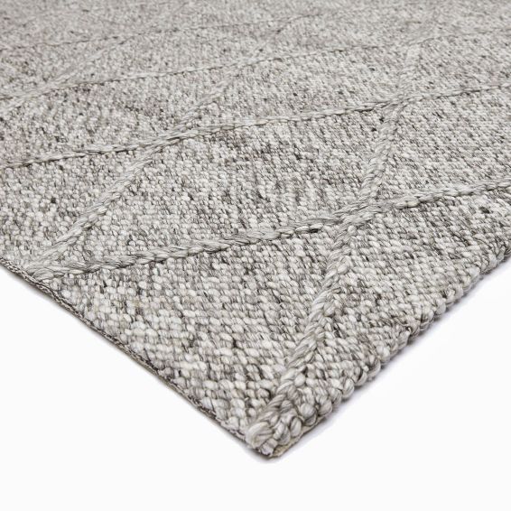 Katherine Carnaby Coast Diamond CD03 Grey Marl Rug