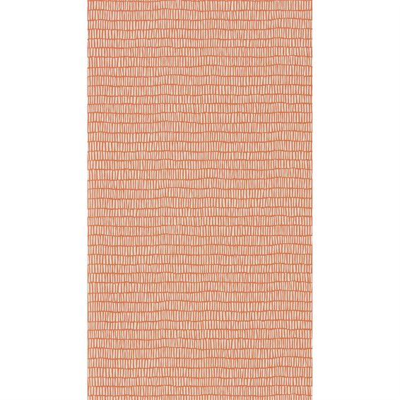Tocca Geometric Wallpaper 111314 by Scion in Paprika Orange