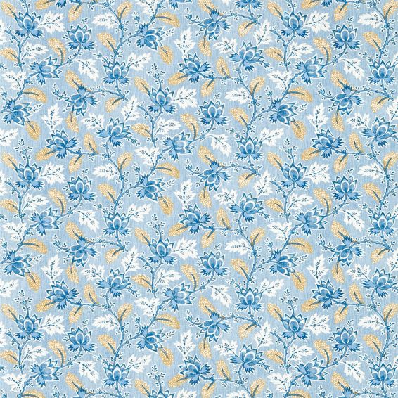 Dallimore Floral Wallpaper 217232 by Sanderson in Indigo Multi