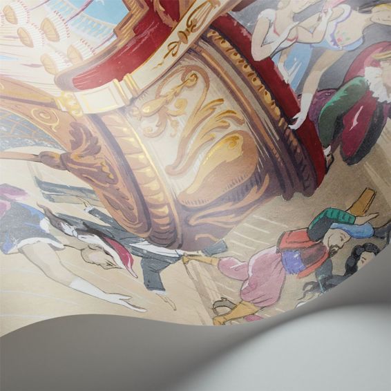 Cabaret Wallpaper 7026 by Cole & Son in Multi