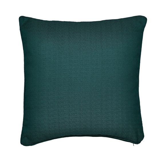 Eden Plain Cushion by Helena Springfield in Teal Blue