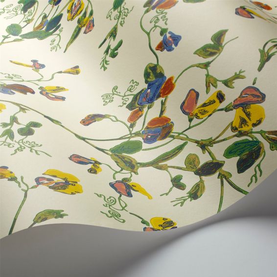 Sweet Pea Wallpaper 115 11032 by Cole & Son in Cream Multi