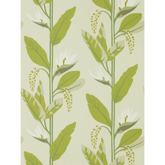 Llenya Wallpaper 112238 by Harlequin in Lime Jade Pebble