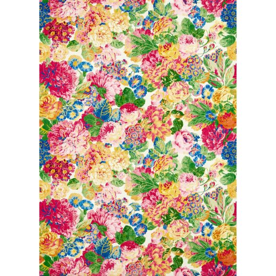 Very Rose And Peony Wallpaper 217027 by Sanderson in Multi