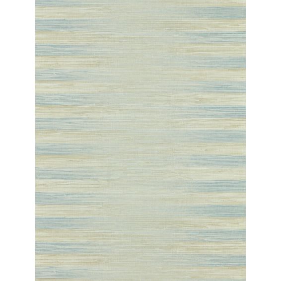 Kensington Grasscloth Wallpaper 313005 by Zoffany in Indigo Wash