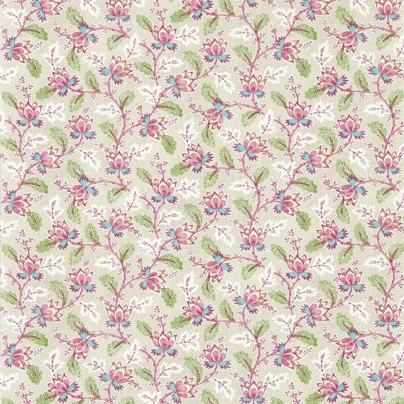 Dallimore Floral Wallpaper 217234 by Sanderson in Wild Rose
