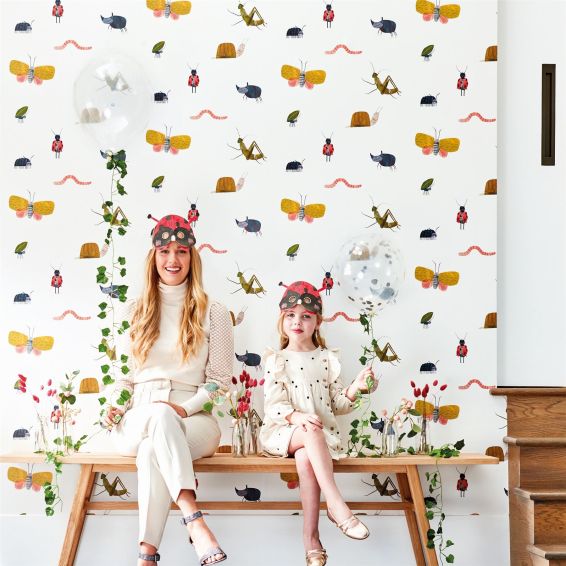 Garden Friends Wallpaper 112635 by Harlequin in Multicolour
