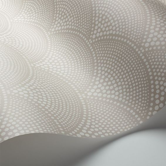 Feather Fan Wallpaper 10034 by Cole & Son in Taupe Brown