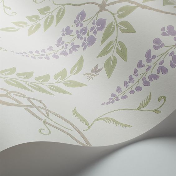 Egerton Wallpaper 100 9045 by Cole & Son in Lilac Purple