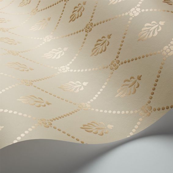 Alma Wallpaper 100 11051 by Cole & Son in Buff Gold