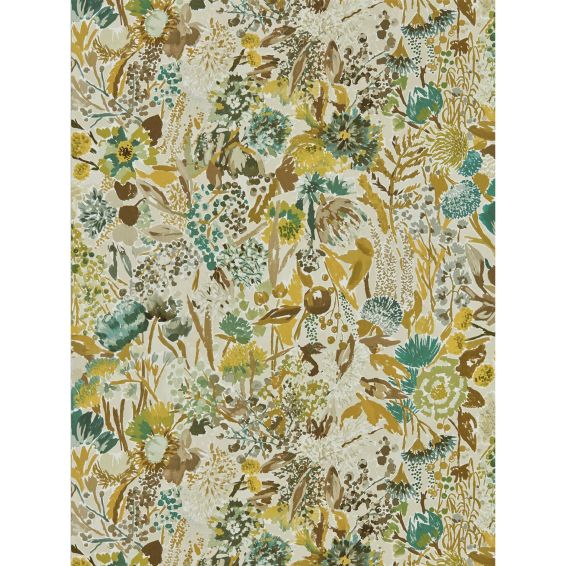 Sanguine Wallpaper 2112840 by Harlequin in Succulent Seaglass Nectar Sail Cloth