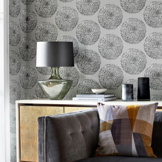 Elixity Wallpaper 111976 by Harlequin in Titanium Grey