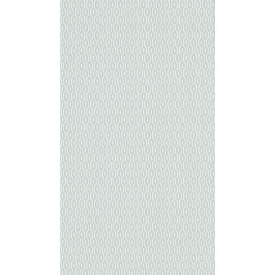 Hemp Geometric Wallpaper 216368 by Sanderson in Mineral Blue