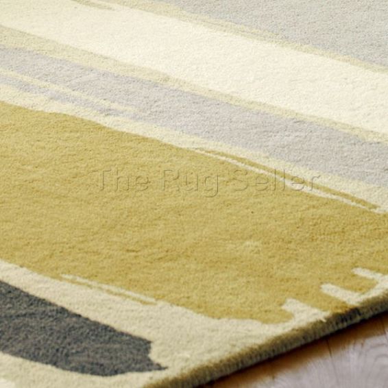 Sanderson Abstract Rugs 45401 in Linden Silver
