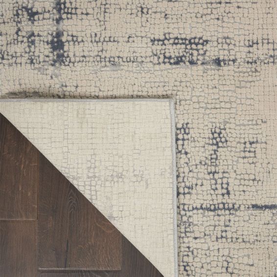 Rustic Textures Rugs RUS06 in IVBLU