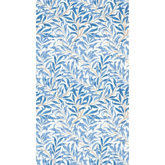 Willow Boughs Wallpaper 217080 by Morris & Co in Woad Blue