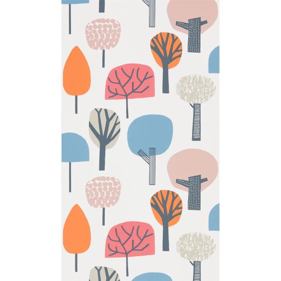Liora Wallpaper 111526 by Scion in Watermelon Tangerine Lake