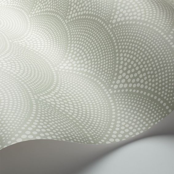 Feather Fan Wallpaper 10037 by Cole & Son in Old Olive Green