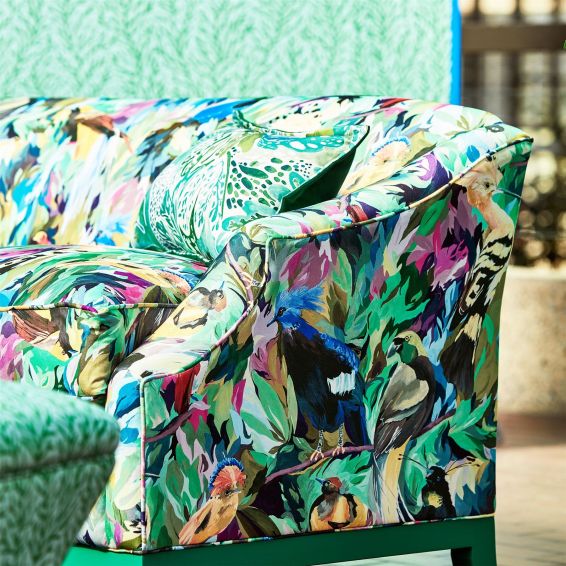 Atoll Wallpaper 112769 by Harlequin in Seaglass Emerald