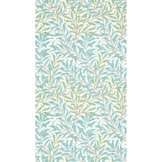 Willow Boughs Wallpaper 217083 by Morris & Co in Willow Seaglass