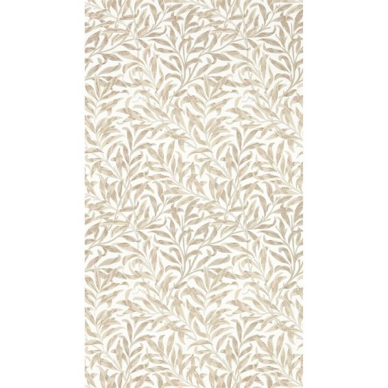 Willow Boughs Wallpaper 217082 by Morris & Co in Linen Beige