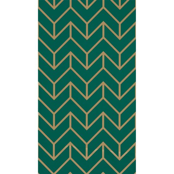 Tessellation Wallpaper 111984 by Harlequin in Teal Gold