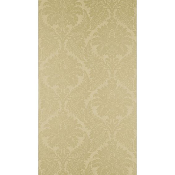 Malmaison Damask Wallpaper 311995 by Zoffany in Champagne Yellow
